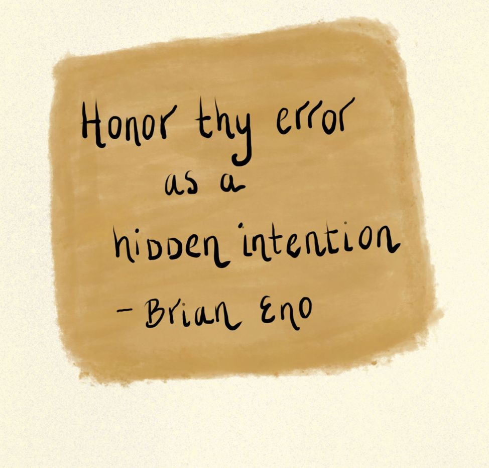 Honory thy error brian eno Hillary Keeney